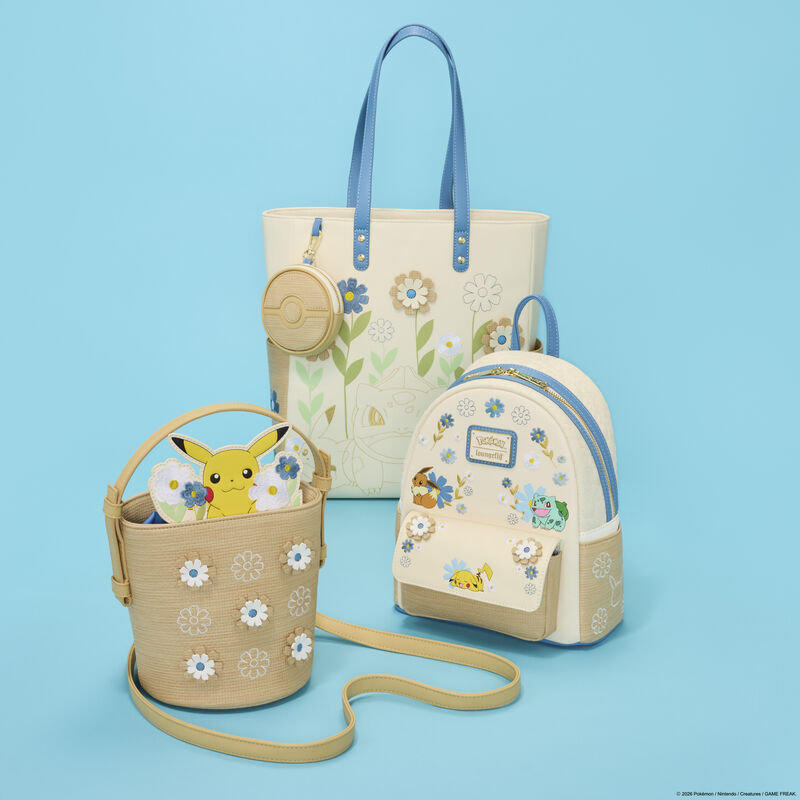 Pok&eacute;mon Floral Pikachu Crossbody Bag, , hi-res view 4